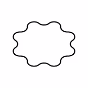 To any shape  Contour cut